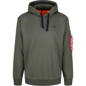 Alpha Industries X-Fit Hoodie - Dark Green