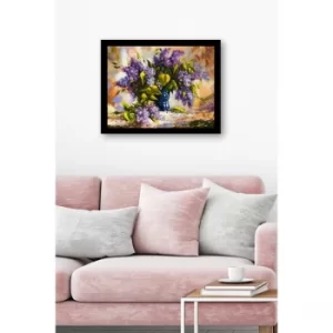 SC1017 Multicolor Decorative Framed MDF Painting