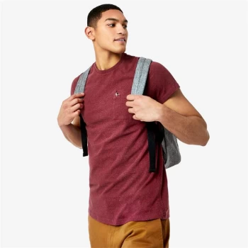 Jack Wills Croftdown Neppy T-Shirt - Damson