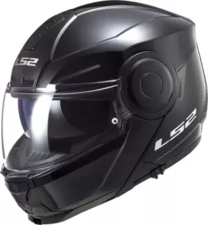 LS2 FF902 Scope Solid Helmet, black, Size S, black, Size S