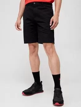 HUGO David Jersey Shorts - Black, Size 30, Men