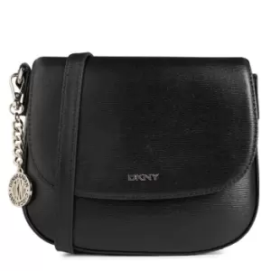 DKNY Sutton Saddle Crossbody Bag - Black