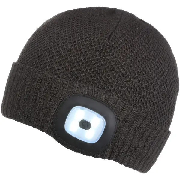 Regatta Boys Torch II Brite Light Rechargable Beanie Hat 11-13 Years