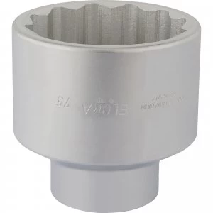 Elora 1" Drive Bi Hexagon Socket Metric 1" 75mm