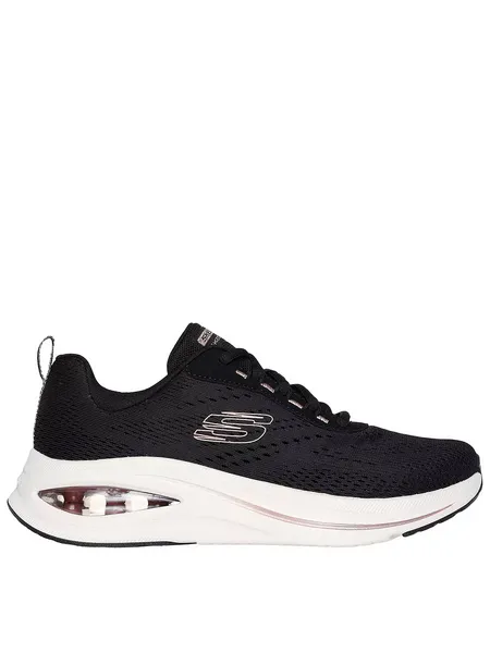 Skechers Womens Air Meta Neutral Air Breathable Trainers UK Size 3 (EU 36) Black Rose Gold SKE2323-BKRG-3