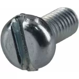 R-tech - 337007 Slotted Pan Head Machine Screws bzp M2.5 6mm - Pack Of 100