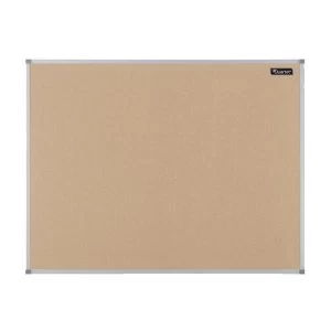 Nobo Basic 1200 x 900mm Noticeboard with Self Healing Cork Surface and Aluminium Frame