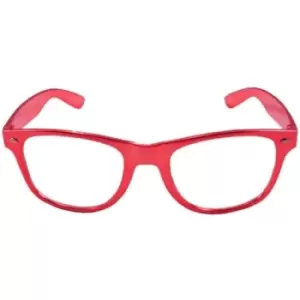 Party Glasses Blues Brothers Metallic Red