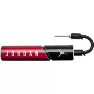 Jordan Jordan Essential Ball Pump Intl, 079N Black/Gym Red/Black/White, Unisex, Balls & Gear, 9038/204