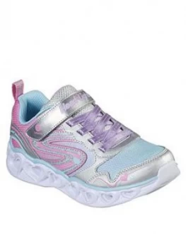 Skechers Girls Heart Lights Trainer