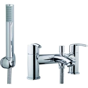 Wickes Versaille Bath Shower Mixer Tap - Chrome