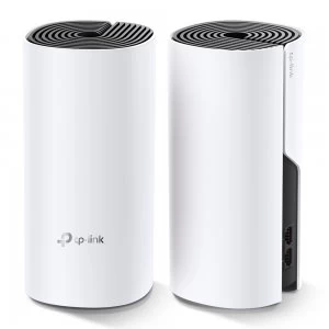 TP Link Deco M4 AC1200 Whole Home Mesh WiFi System (2-Pack) - White