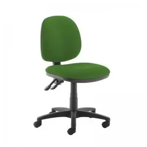 Jota medium back PCB operators chair with no arms - Lombok Green