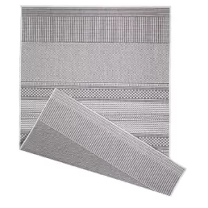 Duo Weave Indoor/Outdoor Rug Fineweave Grey 230 X 160Cm