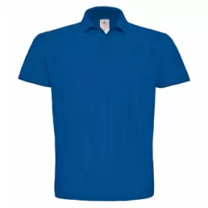 B&C ID.001 Mens Short Sleeve Polo Shirt (XS) (Royal)