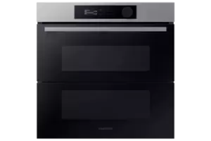 Samsung NV7B5755SAS Series 5 Smart Oven with Dual Cook Flex and Air Fry in Silver