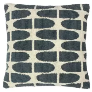 Furn Kula Square Cushion Cover (One Size) (Slate)