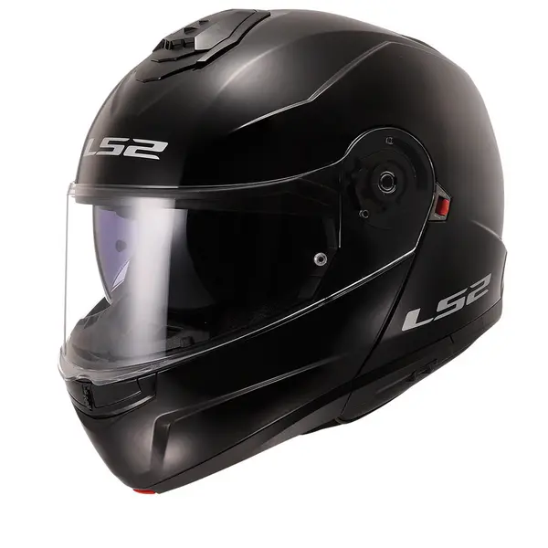 LS2 FF908 STROBE II Gloss Black-06 Modular Helmet Size L