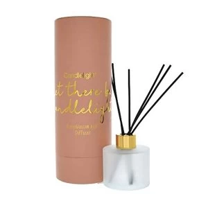 150ml Reed Diffuser In Round Tube 'Let There Be Candlelight' - Orangeblossom Musk Scent