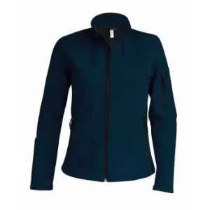 Kariban Womens/Ladies Soft Shell Jacket (XXL) (Navy)