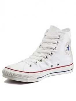 Converse Chuck Taylor All Star Hi-Tops, White, Size 3, Women