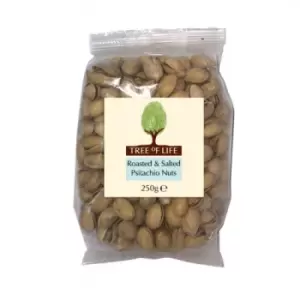 Tree of Life Pistachio Nuts - Roasted & Salted - 250g x 6