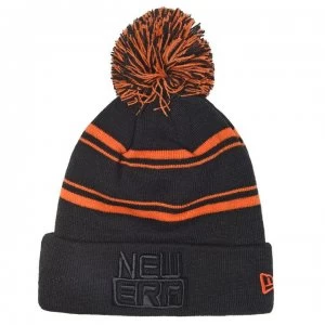 New Era Sport Bobble Hat - Black/Orange