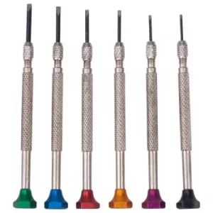 Toolcraft 820926 Watchmaker's Screwdriver Set Colour Coded 12 Piece