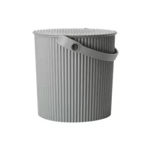 Omnioutil Storage Bucket & Lid Small Dark Grey