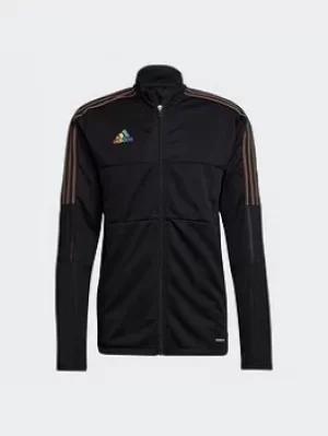 adidas Tiro Pride Track Top, Black Size M Men