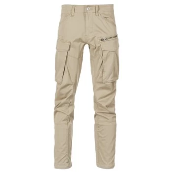 G-Star Raw ROVIC ZIP 3D STRAIGHT TAPERED mens Trousers in Beige - Sizes US 34 / 32,US 36 / 32,US 34 / 34,US 36 / 34,US 38 / 34,US 40 / 34,US 28 / 32,U