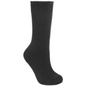 Trespass Mens Togged Thermal Ski Socks (4/7 UK) (Black)