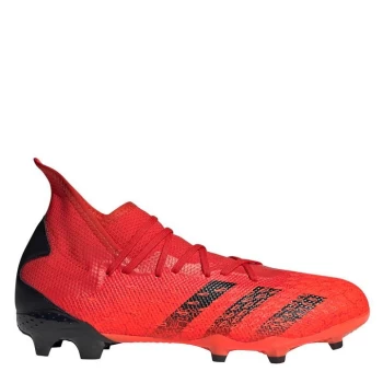 adidas Predator Freak .3 FG Football Boots - Red/SolarRed