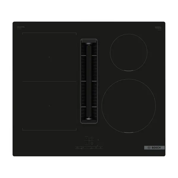 Bosch PVS611B16E Series 4 60cm 4 Zone Venting Induction Hob with Combi Zone PVS611B16E