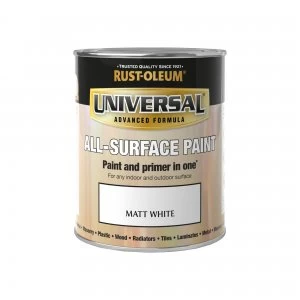 Rust-Oleum White Matt Universal All-Surface Paint White