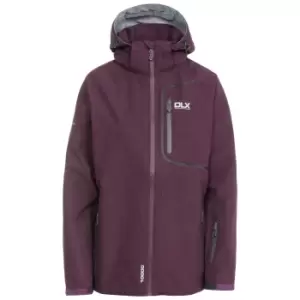 Trespass Womens/Ladies Gita II Waterproof Shell Jacket (XXS) (Blackberry Marl)