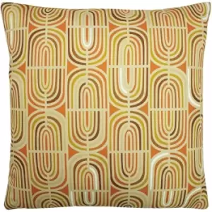 Furn Retro Rainbow Cushion Cover (43cm x 43cm) (Multicoloured) - Multicoloured