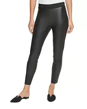 DKNY Faux Leather Leggings