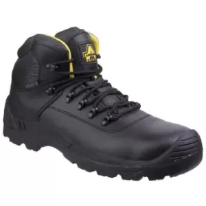 Mens FS220 Waterproof Lace Up Safety Boot (10.5 uk) (Black) - Black - Amblers Safety