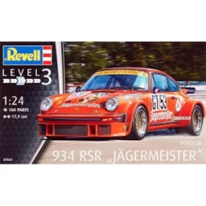 Porsche 934 RSR J&auml;germeister 1:24 Revell Model Kit