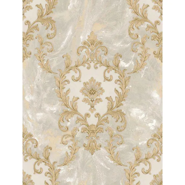 Rasch Sienna Damask Beige Wallpaper 534368