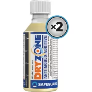 Safeguard Dryzone Anti-Mould Paint Additive 100ml Clear (2 Pk)