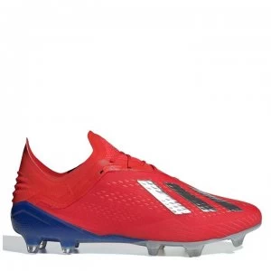 adidas X 18.1 FG Football Boots - Red/Silver/Blue