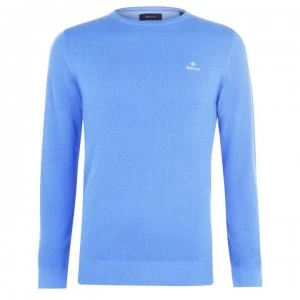 Gant Gant Crew Neck Jumper - Blue 445