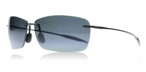 Maui Jim Lighthouse Sunglasses Gloss Black 423-02 Polariserade 65mm