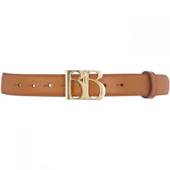 Biba Hardware Leather Belt - Tan