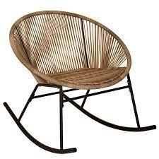 Charles Bentley Zanzibar Rocking Chair Natural