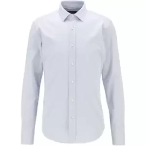 Boss Joy Long Sleeve Shirt Mens - Blue