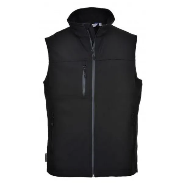 Portwest Mens Softshell Bodywarmer TK51BKRXXL Colour: Black