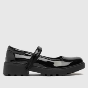 Geox Black j casey g. p Girls Junior Shoes